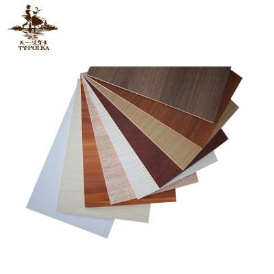 China Cheap Price Black Melamine Laminated Coated MDF Board